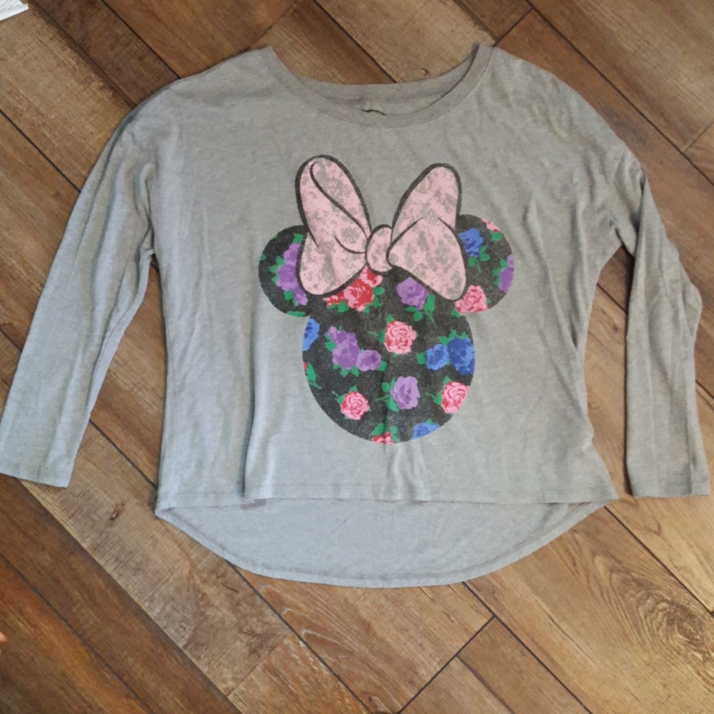 DISNEY Minnie Mouse 3/4 Sleeve T